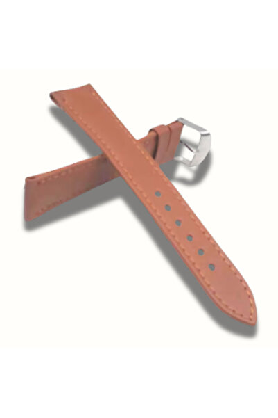 OEM Leather watch Belt , brown color, 16 mm