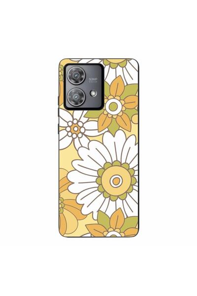 OEM Husa compatibila cu Motorola Edge 40 Neo Silicon Gel Tpu Model Pastel Garden