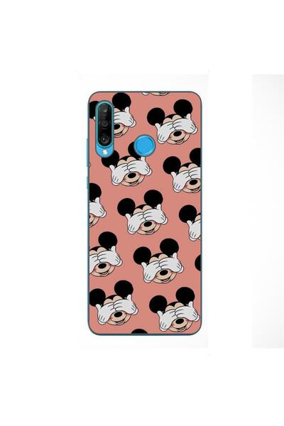 OEM Husa compatibila cu Huawei P30 Lite Silicon Gel Tpu Model Mickey Pattern ...