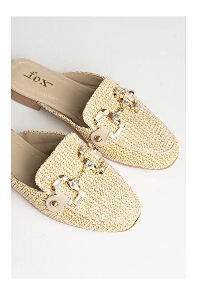 LC Waikiki Nevavm U2500091 Beige Women's Slippers with a Difference
