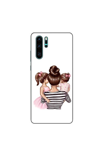 OEM Husa compatibila cu Huawei P30 Pro Silicon Gel Tpu Model Mom and Girls