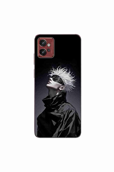 OEM Калъф, съвместим с Motorola Moto G32, силиконов гел TPU, с десен Jujutsu ...