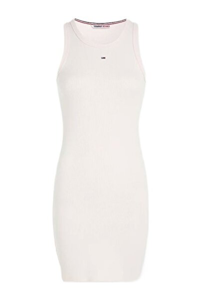 Tommy Hilfiger Γυναικείο Essential Bodycon Φόρεμα Ροζ Tommy Jeans DW0DW15344-TJ9