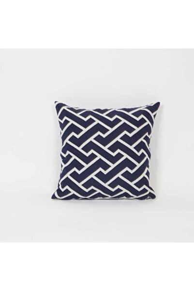 Pufrelax Decorative pillow 40x40 cm, Textile material - Zippity Navy