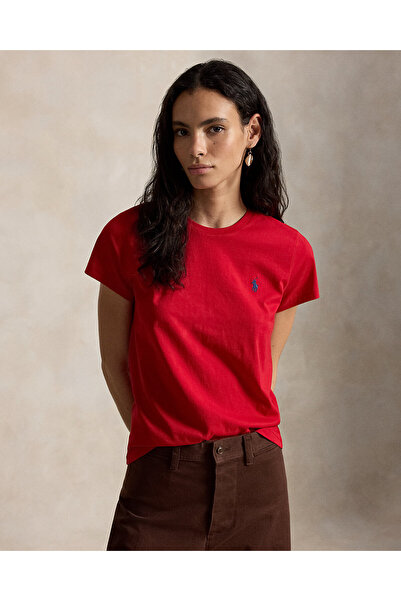 Ralph Lauren Black Label Klasik Kesim Pamuklu Jersey Bisiklet Yaka Tişört
