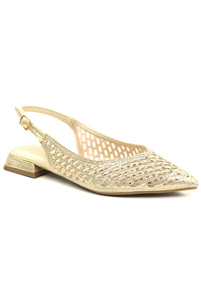 MENBUR Women's cut-out shoes AM72300 -gold-40