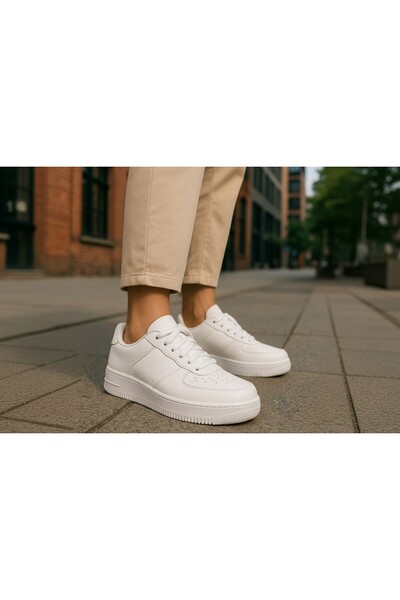 USLU Unisex Sneaker Spor Ayakkabı – Kadın ve Erkek Kullanımına Uygun Rahat Ta...