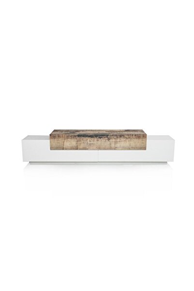 Midas Furniture WOODEN TV STAND 240X45X51 CM WHITE