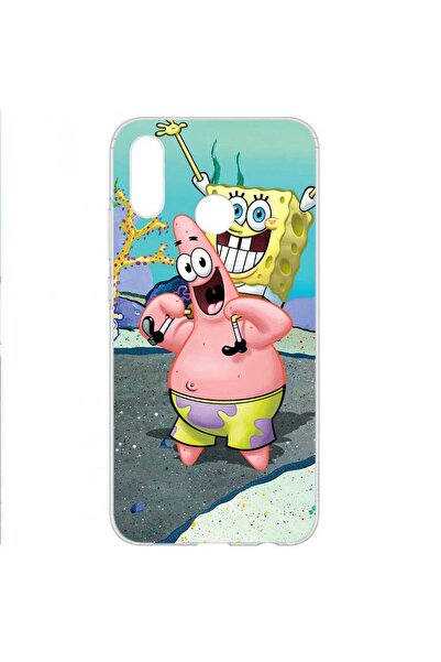 OEM Case compatible with Xiaomi Mi Mix 3 Silicone Gel Tpu Spongebob Pattern
