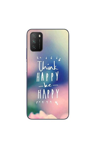 OEM Θήκη συμβατή με Xiaomi Poco M3 από σιλικόνη gel TPU, μοντέλο Think Positive