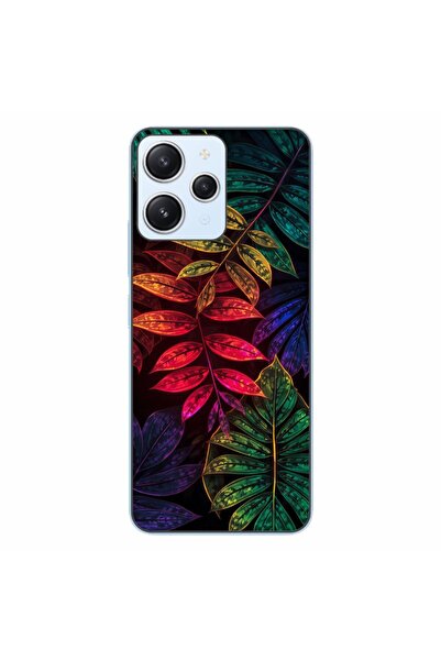 OEM Husa compatibila cu Xiaomi Redmi 12 4G Silicon Gel Tpu Model Minmal Neon ...