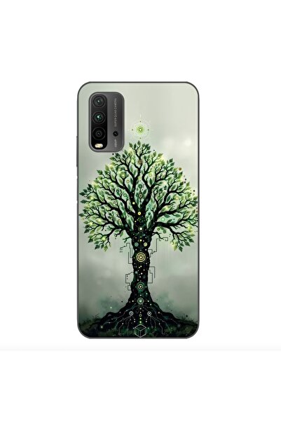 OEM Husa compatibila cu Xiaomi Redmi 9T Silicon Gel Tpu Model Mystical Tree