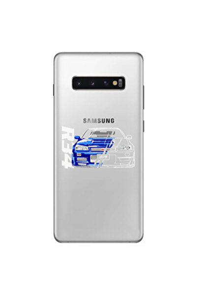Other Samsung S10 E Blue R34 Transparent Silicone TPU Θήκη