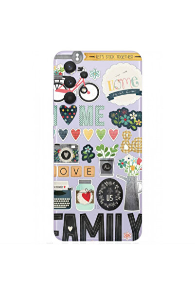 Other Samsung A32 5G Family love home Transparent Silicone TPU Θήκη
