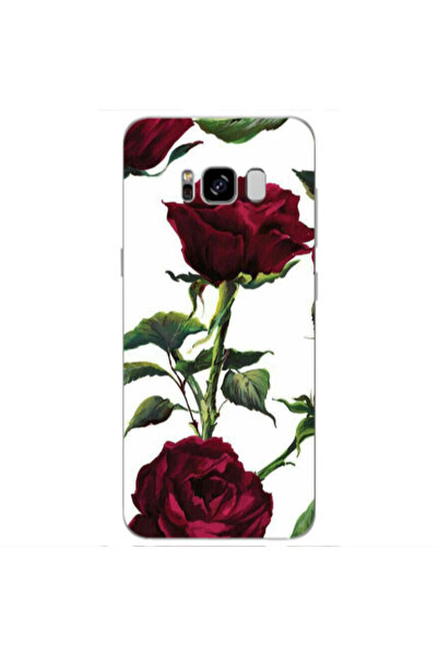 Other Samsung S8 Plus Stemmed rose Transparent Silicone TPU Θήκη