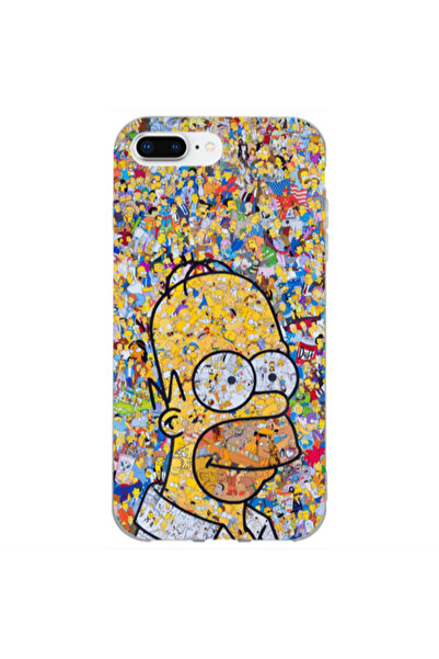 Other Apple iPhone 7 Plus Simpsons Transparent Silicone TPU Θήκη
