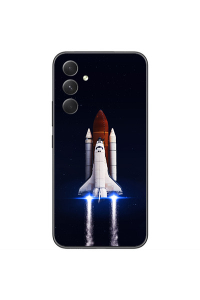 Other Samsung Galaxy A05s space travel Transparent Silicone TPU Θήκη