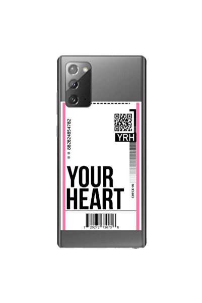 Other Samsung Note 20 Your Heart YRH Transparent Silicone TPU Θήκη