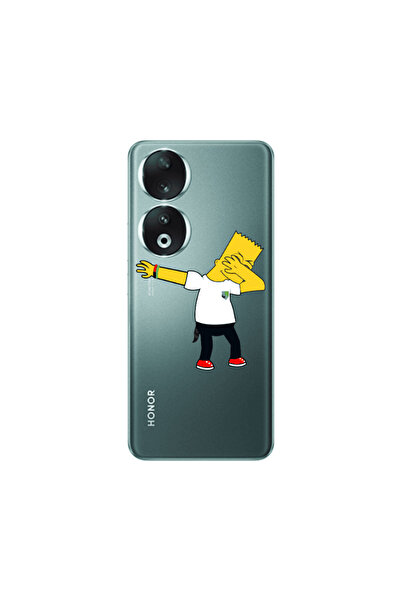 Other Honor 90 5G Simpsons2 Transparent Silicone TPU Θήκη