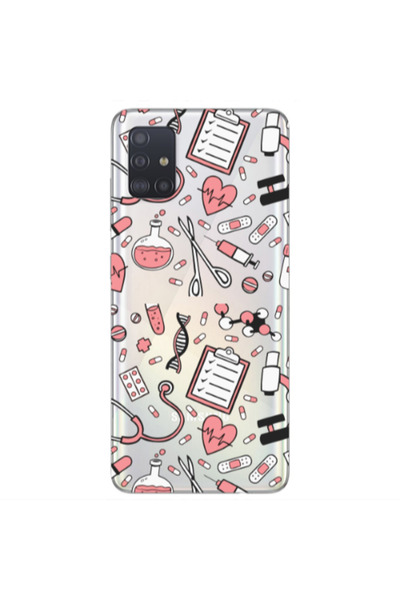 Other Samsung A51 Laboratory Transparent Silicone TPU Θήκη