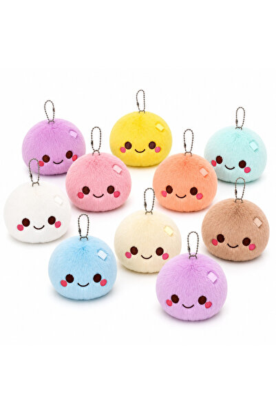 BaoBao Breloc antistres tip Dumpling pufos si moale, culoare aleatorie /