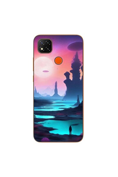 OEM Case compatible with Xiaomi Redmi 9C, 9C NFC Silicon Gel Tpu Model Mystic...