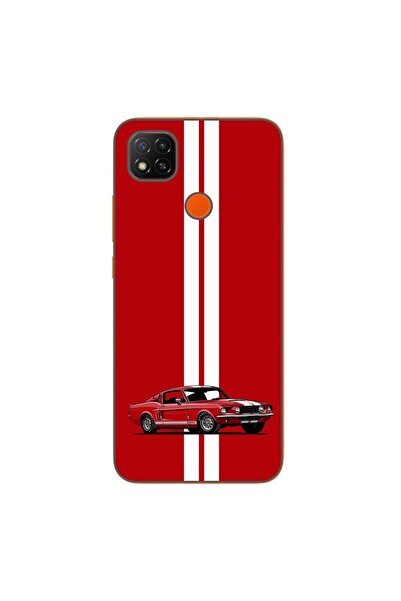 OEM Husa compatibila cu Xiaomi Redmi 9C, 9C NFC Silicon Gel Tpu Model Red Mus...