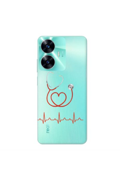 Other Realme C55 Stethoscope Transparent Silicone TPU Θήκη