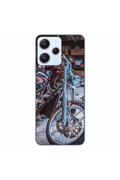OEM Husa compatibila cu Xiaomi Redmi 12 4G Silicon Gel Tpu Model Harley Garage