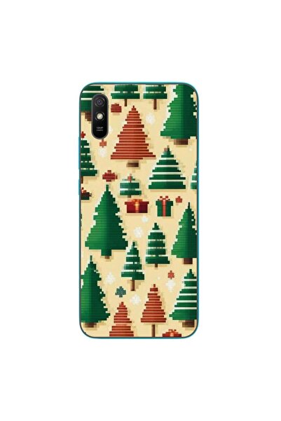 OEM Husa compatibila cu Xiaomi Redmi 9A Silicon Gel Tpu Model Pixel Art Chris...