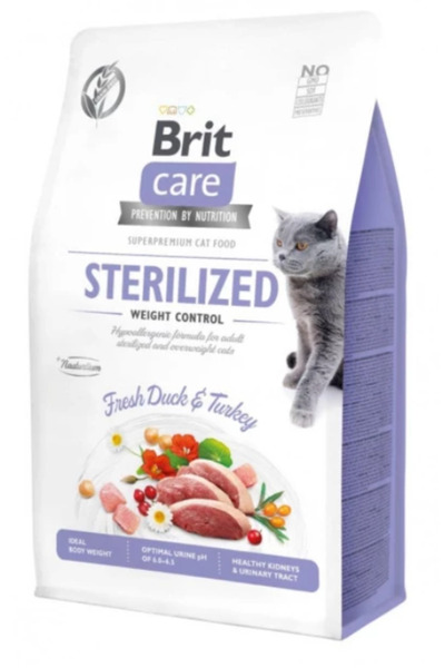 Other BRIT dry cat food CARE Cat Grain-Free STERILIZED WEIGHT 7kg
