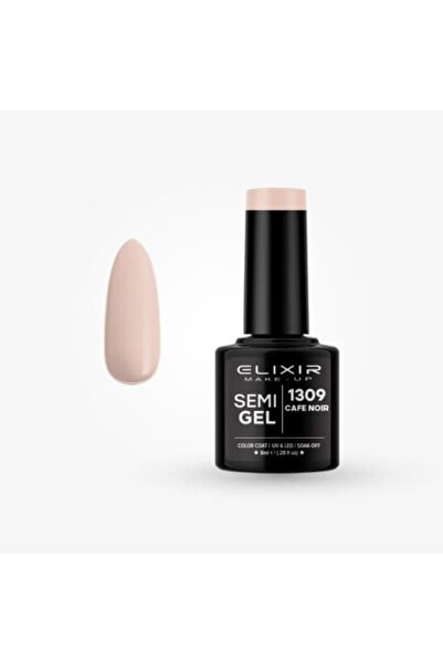 Elixir SEMIGEL ΗΜΙΜΟΝΙΜΟ ΒΕΡΝΙΚΙ 1309 CAFE NOIR 8ML