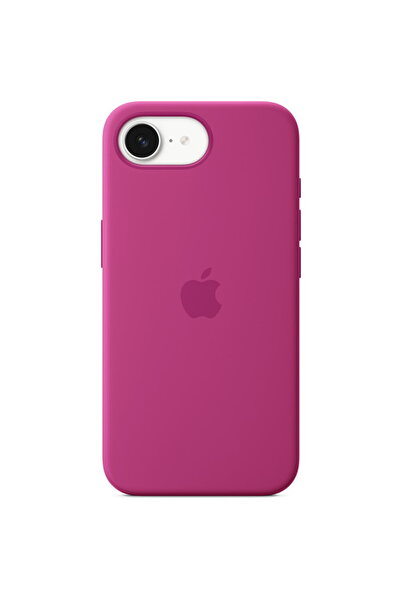 Apple iPhone 16e Silicone Case Fuchsia