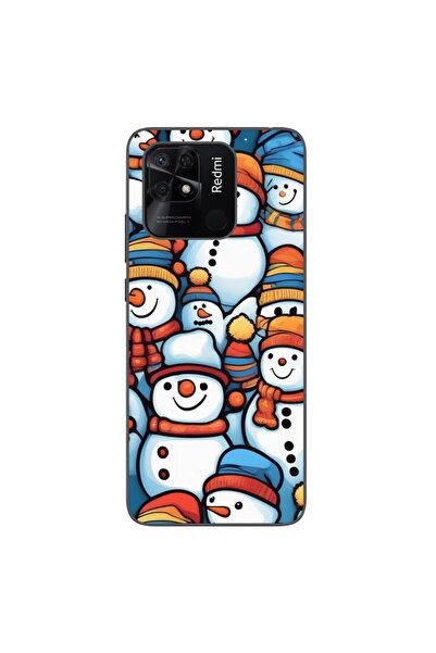 OEM Husa compatibila cu Xiaomi Redmi 10C Silicon Gel Tpu Model Snowman Pattern