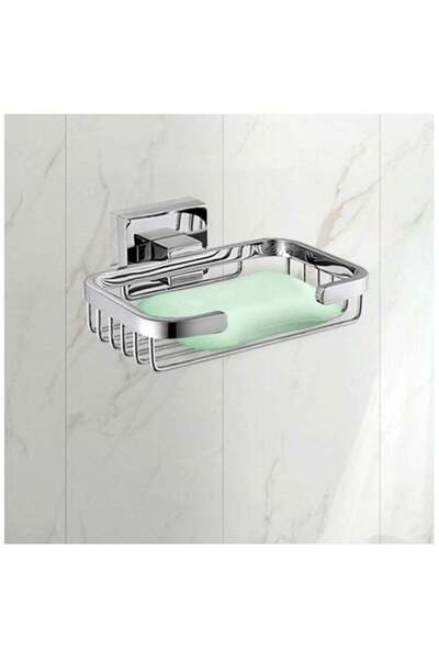 NOVEX Stainless Steel Soap Dish, Bathroom & Kitchen Shower Soap Holder, Wall ...