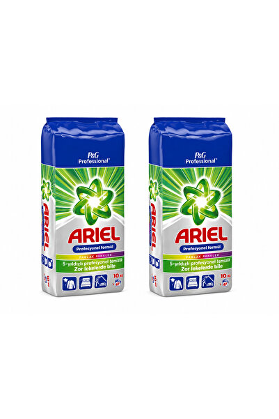 AR Ariel Pack 2 x 10 kg bags Professional Detergent powder, powerful cleaning...