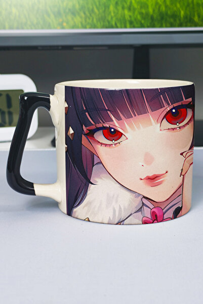 ZipZap Yun Jin Genshin Impact Printed Ceramic Luxury Mug (1 Piece) Special Bl...