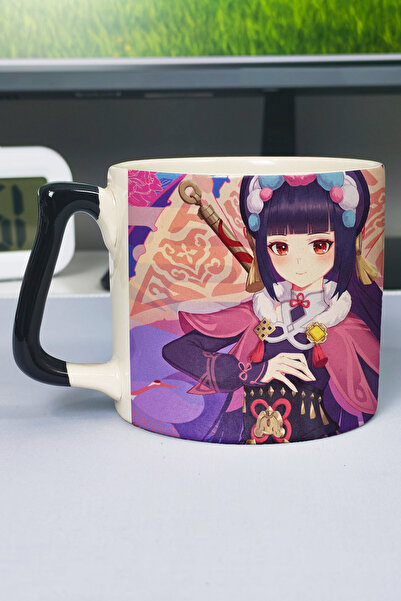 ZipZap Yun Jin Genshin Impact Printed Ceramic Luxury Mug (1 Piece) Special Bl...