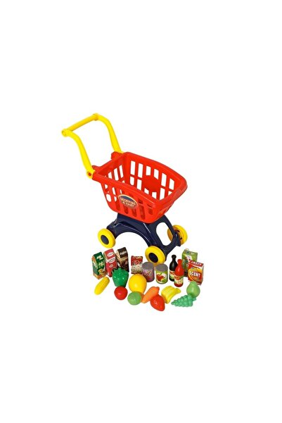 OEM Set de joacă bucătărie pentru copii, Carucior Super Market cu Alimente - ...