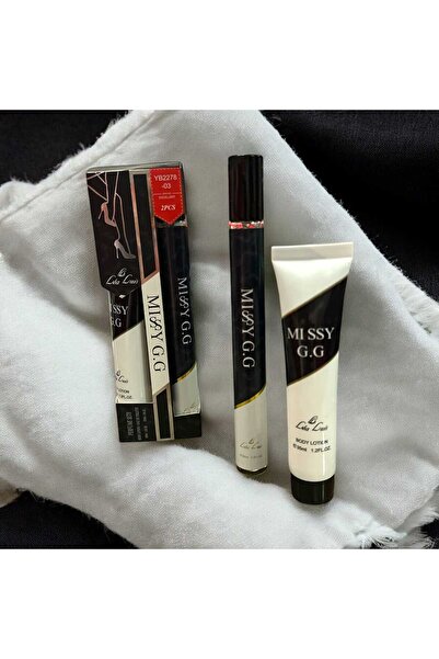 MISSY G.G Set cadou pentru femei: Apă de toaletă (parfum tip stilou) + Cremă ...