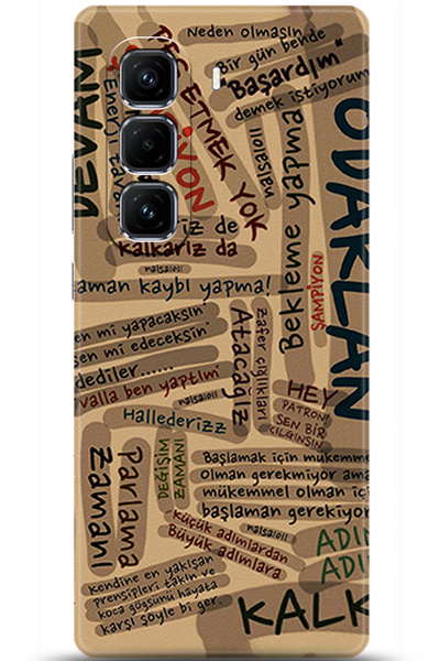 Noprin Infinix Hot 50 5g Case Hd Printed Case - They Can'T Bring Me down 5586