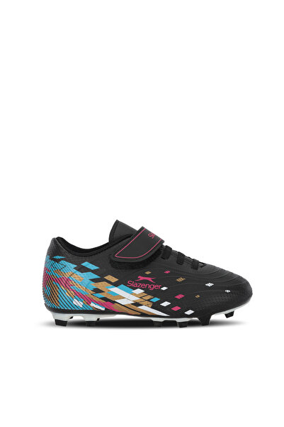 Slazenger Canaria Unisex Kids Black Football Shoes