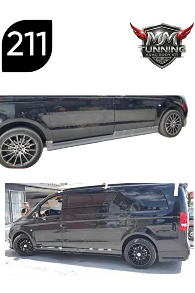 MMTUNNİNG MERCEDES VİANO YAN MARŞPİYEL TAKIMI UZUN ŞASE (BOYASIZ GÖNDERİLECEK...