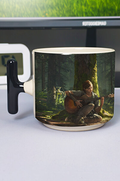 ZipZap كوب فاخر من السيراميك المطبوع من The Last of US (قطعة واحدة) على شكل ح...