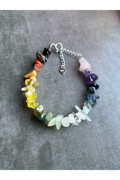 PIETRICELE Brățară Rainbow 7 Chakre