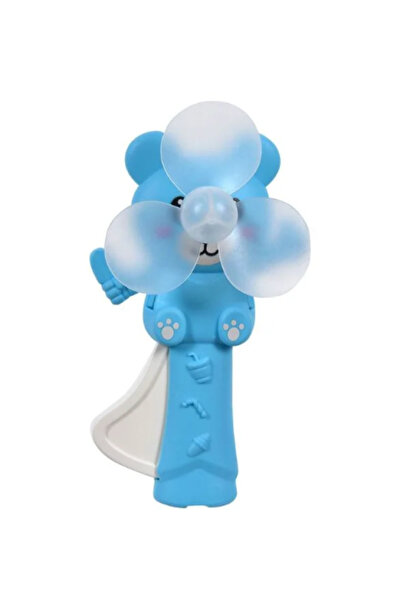 OEM Blue Bear Fan for Children 14 cm