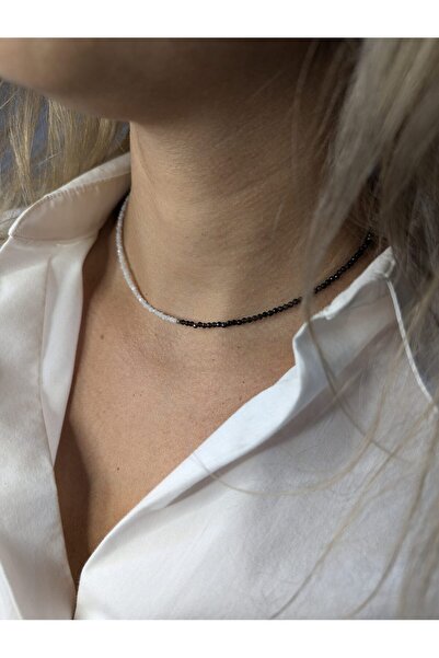 PIETRICELE Colier Black&White