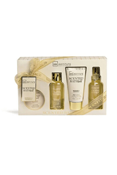 IDC Institute IDC Scented Bath Gold 4 Pcs Gift Box – Σετ Περιποίησης
