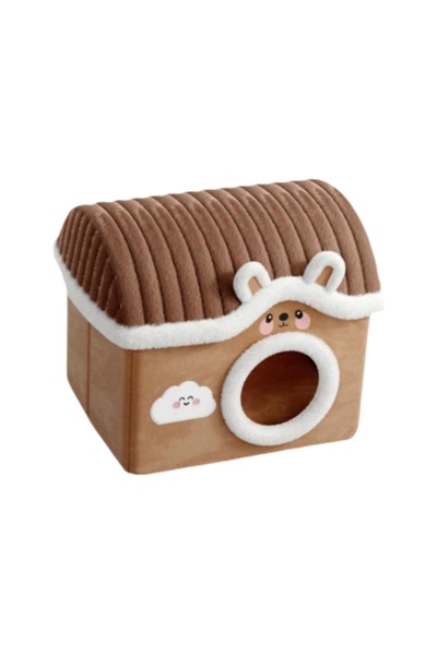 Seven Bird Multi-Colors Bear Shape Soft Cat Bed House Pet Bed for Cat and Dog