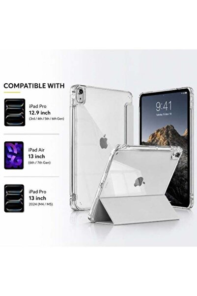 Generic Premium Acrylic Clear Case for iPad Pro 12.9 Inch (3rd/4th/5th/6th Ge...